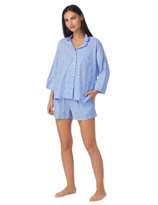 Body Soft™ Lace Trim Pyjama Shorts