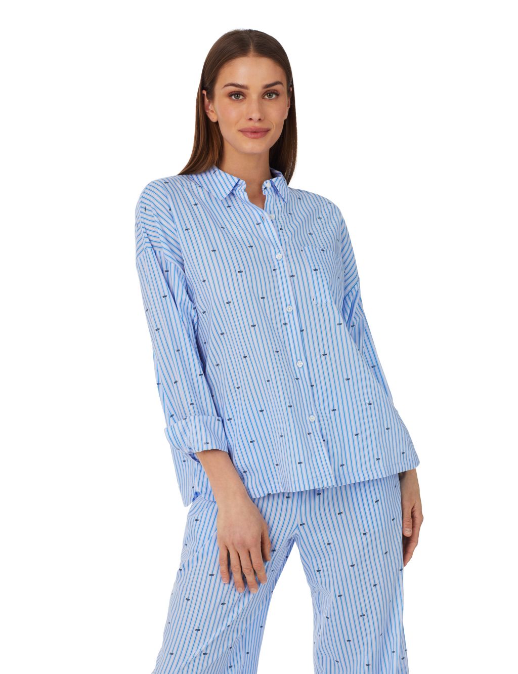Cotton Rich Striped Pyjama Set 2 of 3
