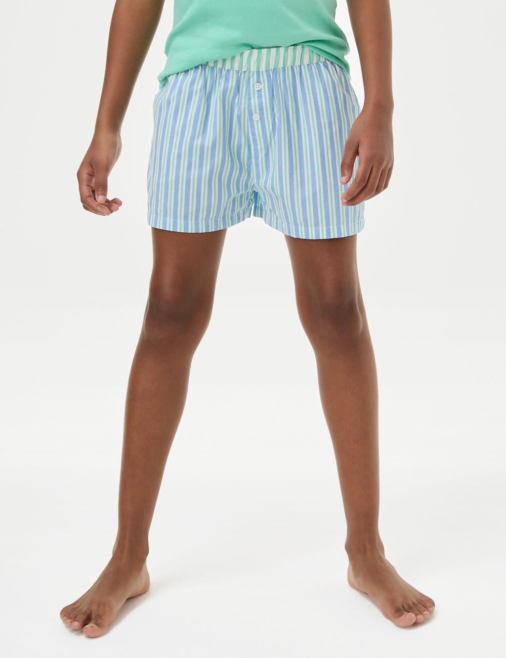 Cotton Rich Striped Pyjamas (1-16 Yrs) 5 of 5