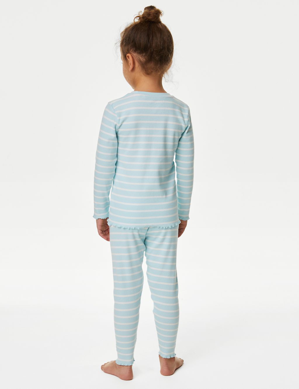 Cotton Rich Striped Pyjamas (1-8 Yrs) 2 of 4