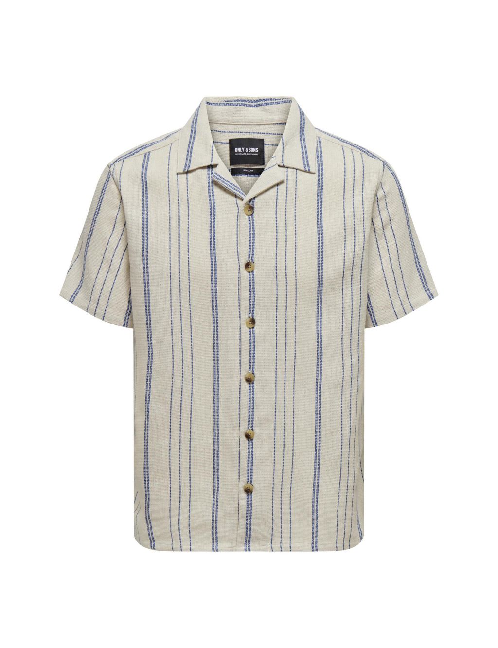Cotton Rich Striped Shirt 1 of 6