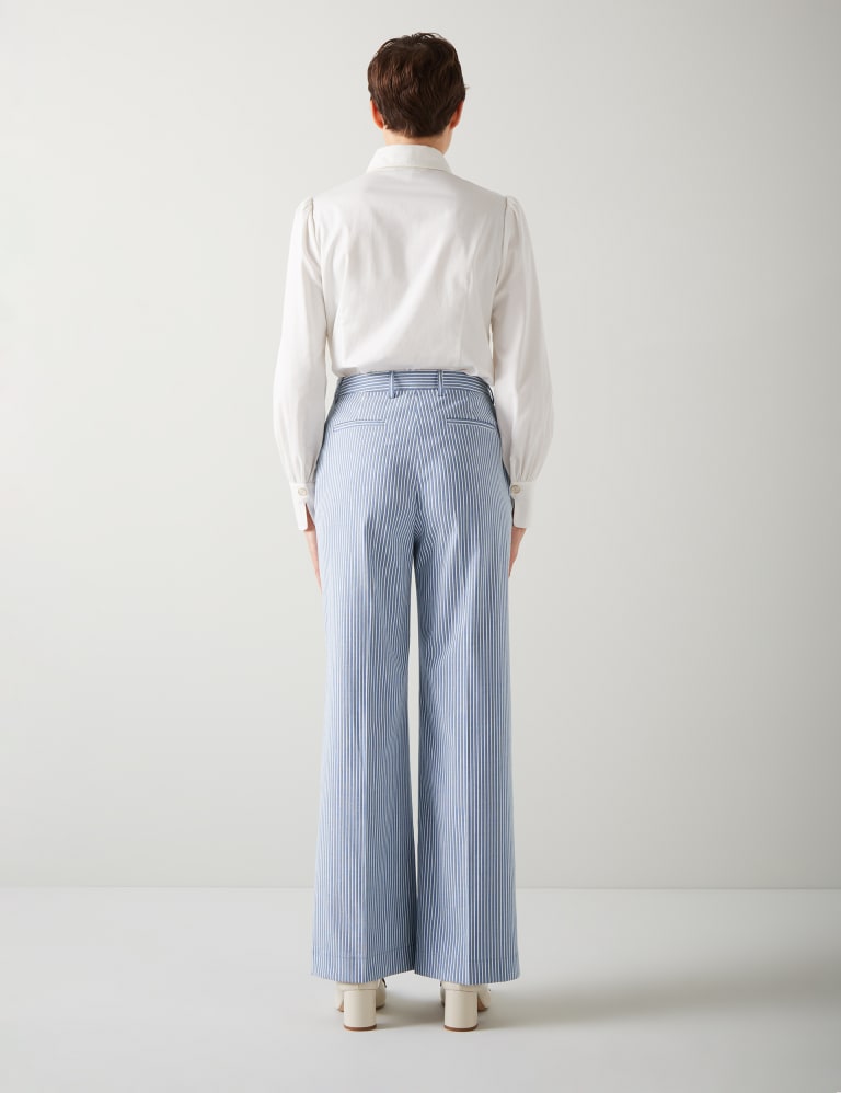 M&s striped trousers hotsell