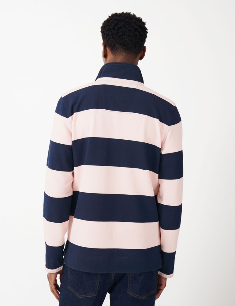Cotton Rich Striped Sweatshirt 5 of 6