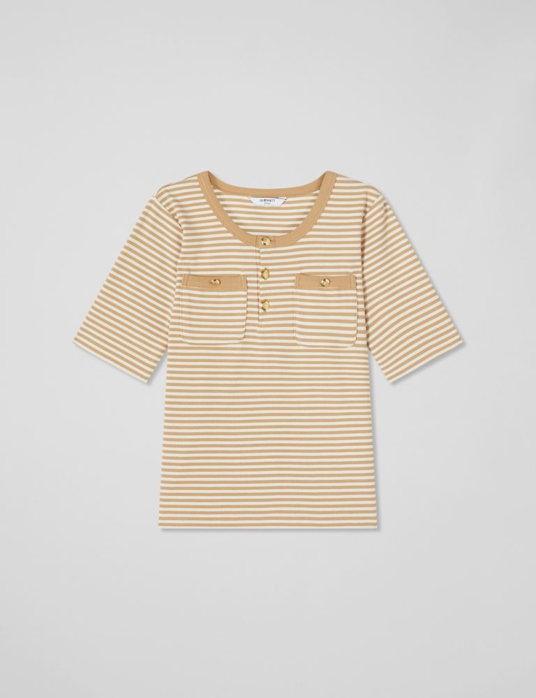 Cotton Rich Striped T-Shirt 2 of 4