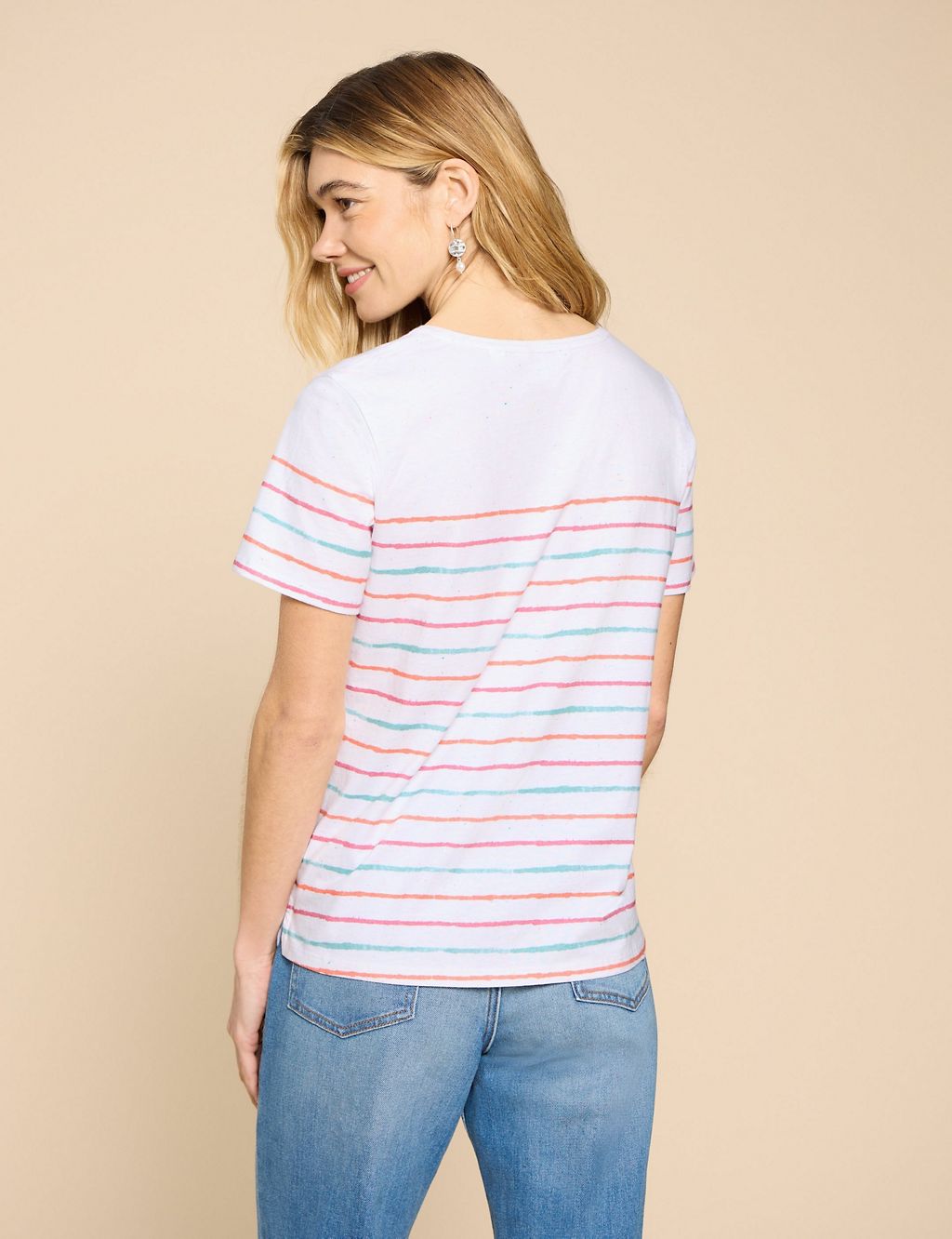 Cotton Rich Striped T-Shirt 4 of 6