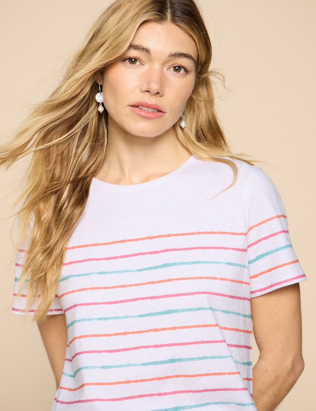 Cotton Rich Striped T-Shirt 5 of 6