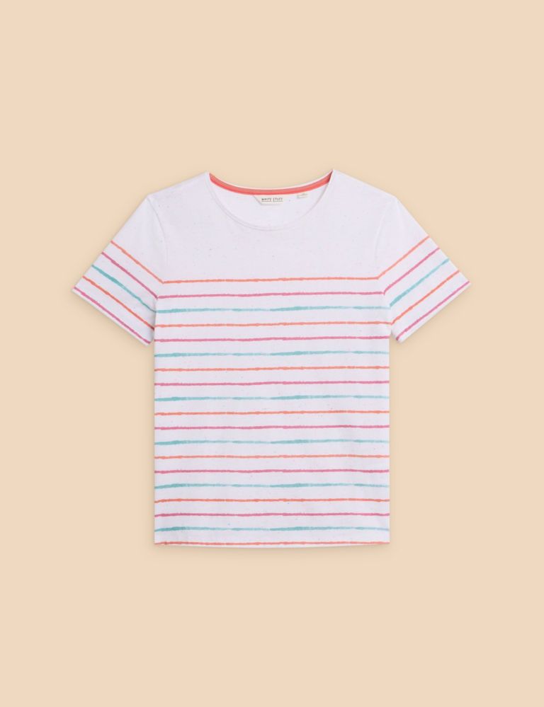 Cotton Rich Striped T-Shirt 2 of 6