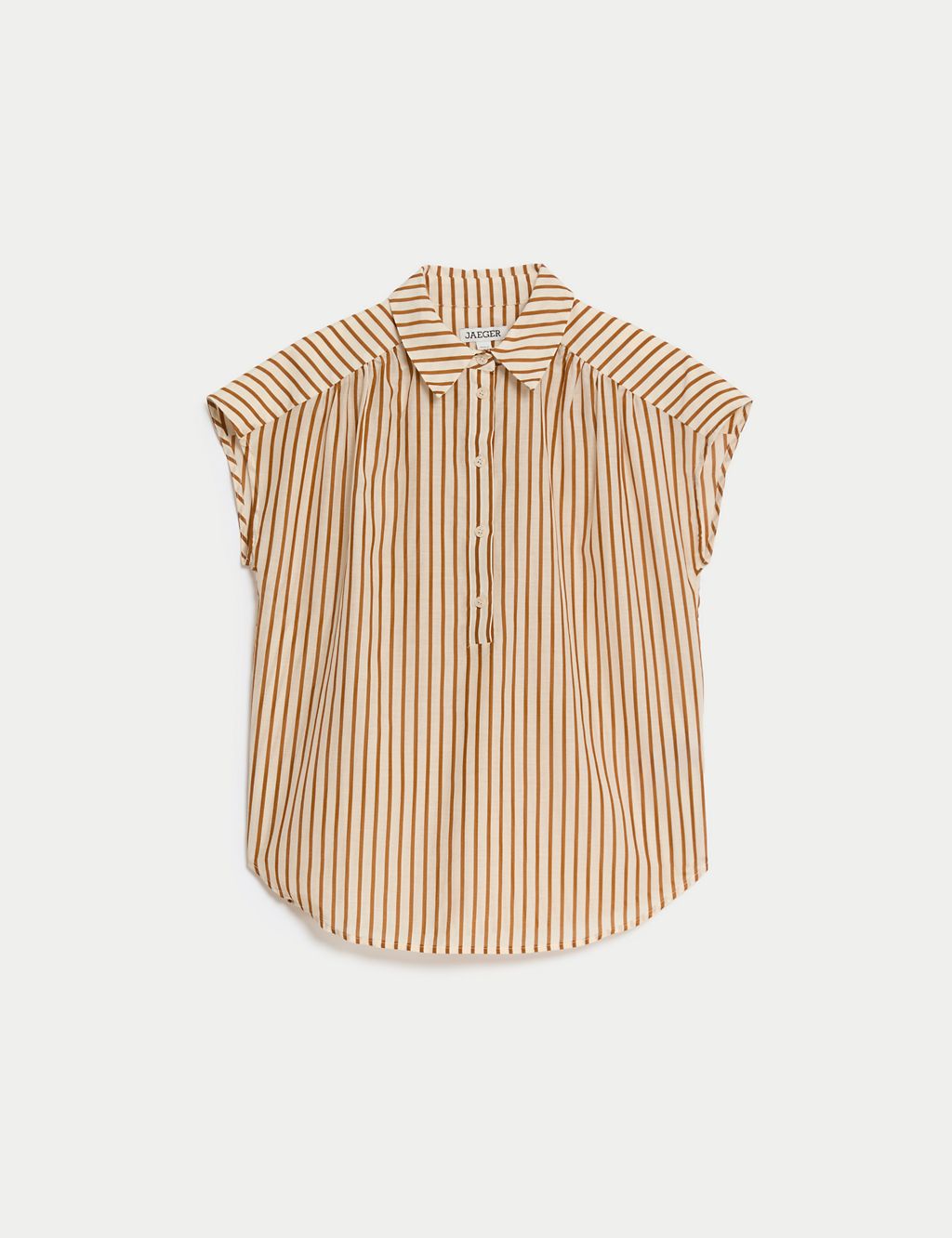Cotton Rich Striped Top 1 of 6