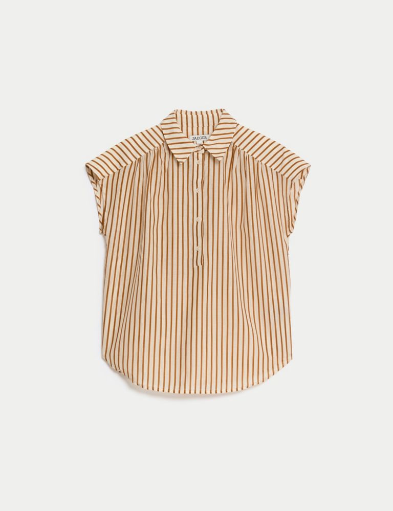 Cotton Rich Striped Top 2 of 6