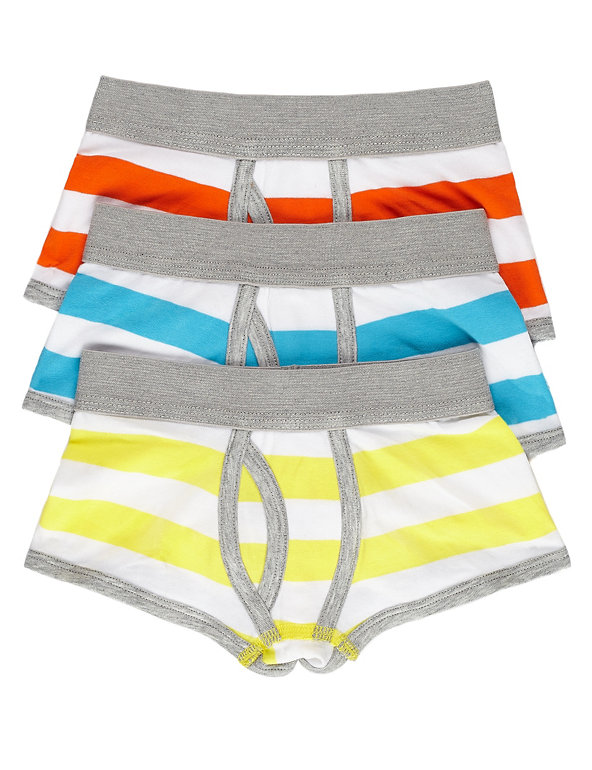 Cotton Rich Striped Trunks (1-7 Years) Image 1 of 1