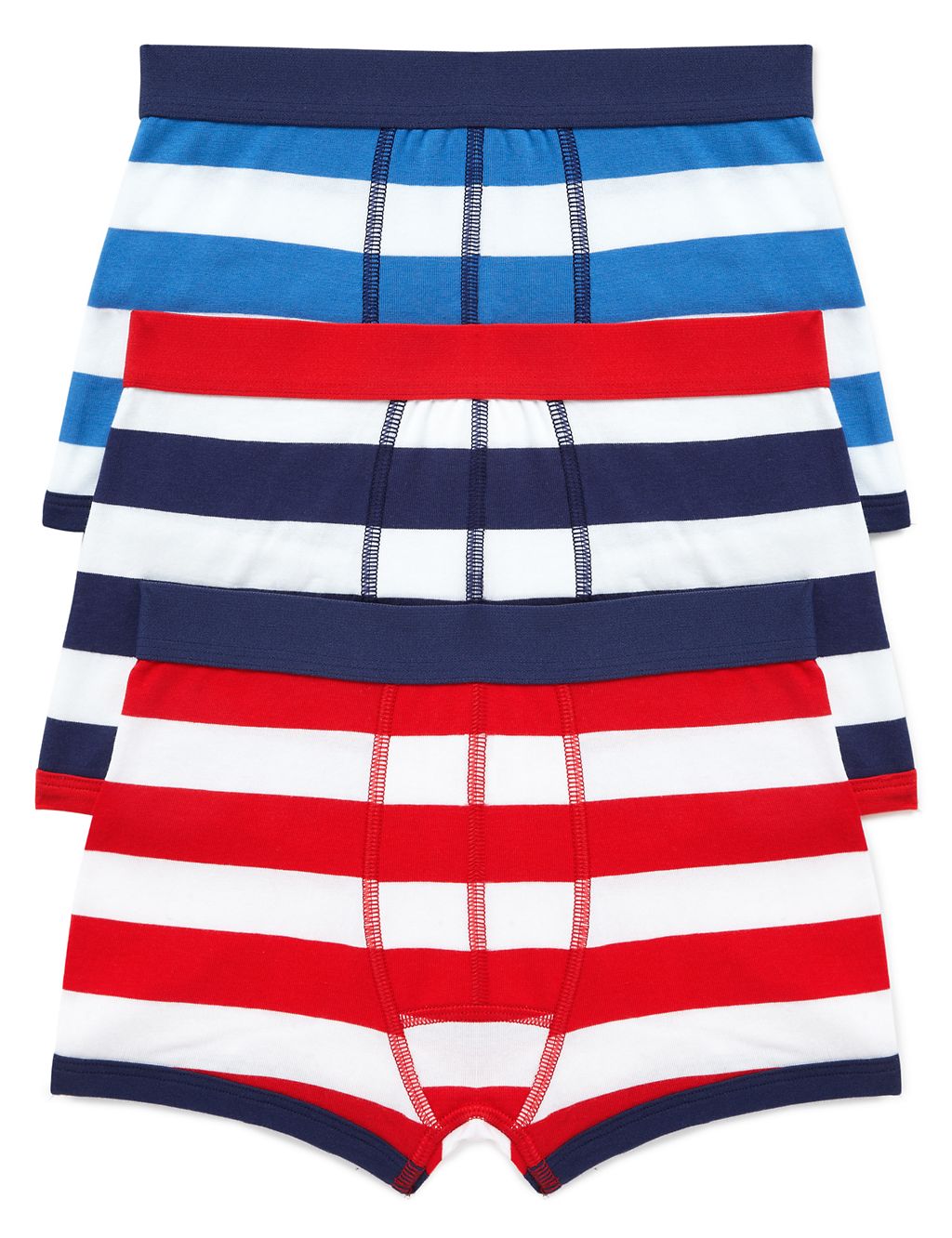 Cotton Rich Striped Trunks (6-16 Years) 1 of 1