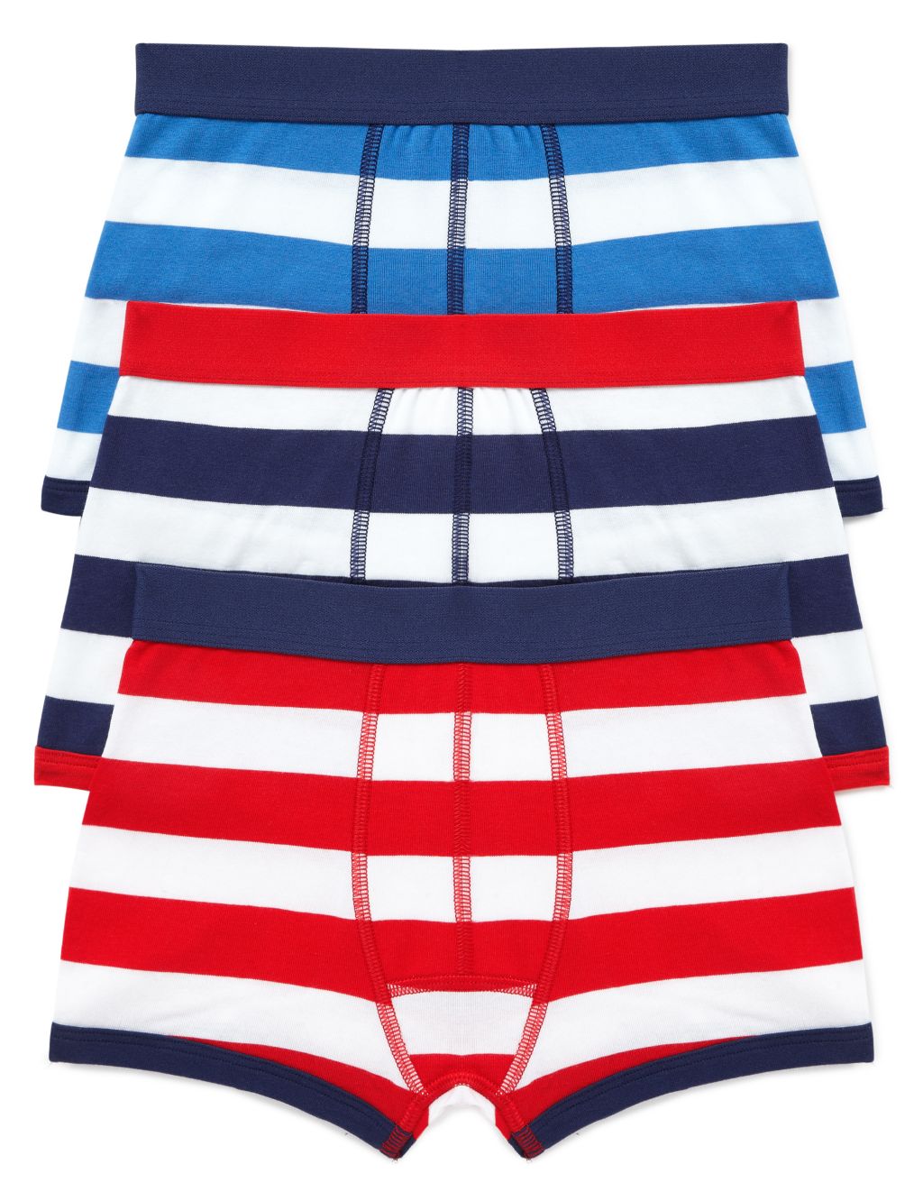 Cotton Rich Striped Trunks (6-16 Years) 1 of 1