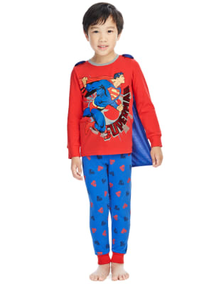 Superhero pyjamas best sale with cape