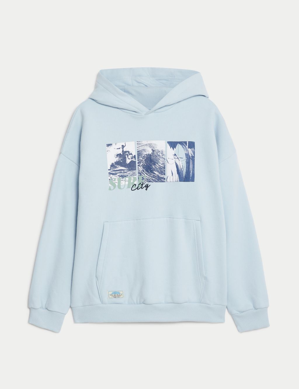 Cotton Rich Surf Hoodie (6-16 Yrs) 1 of 1