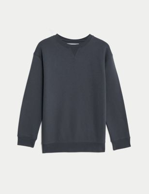 Cotton Rich Sweatshirt (6-16 Yrs) Image 2 of 4