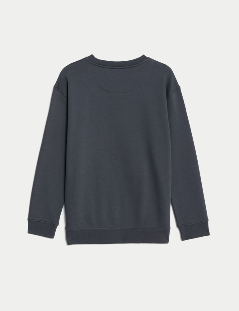 Cotton Rich Sweatshirt (6-16 Yrs) 4 of 4
