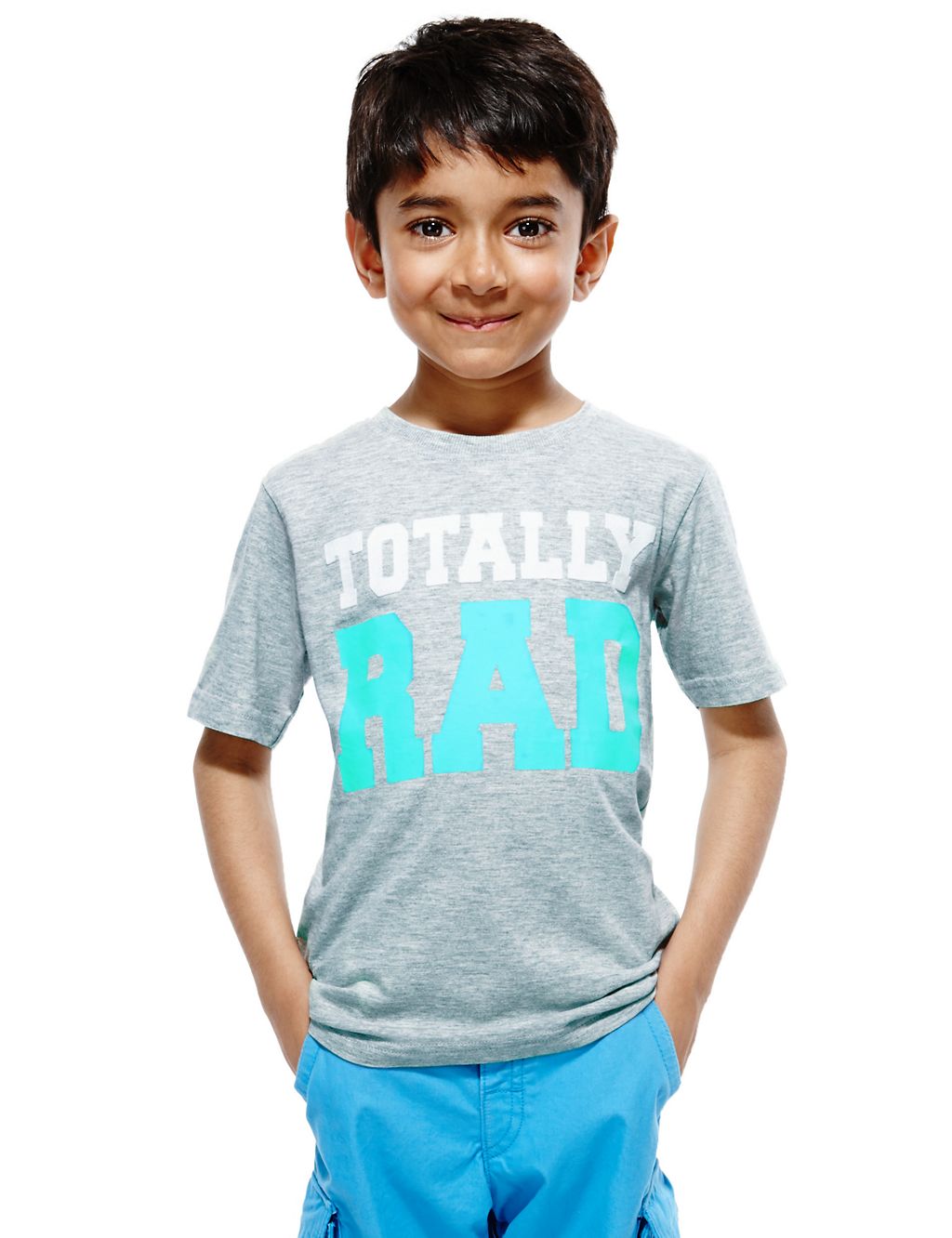 Cotton Rich T-Shirt (1-7 Years) 3 of 3
