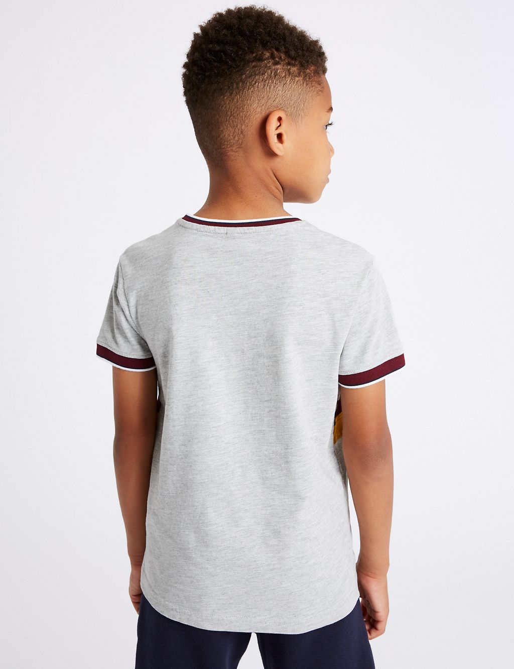 Cotton Rich T-Shirt (3-16 Years) 2 of 3