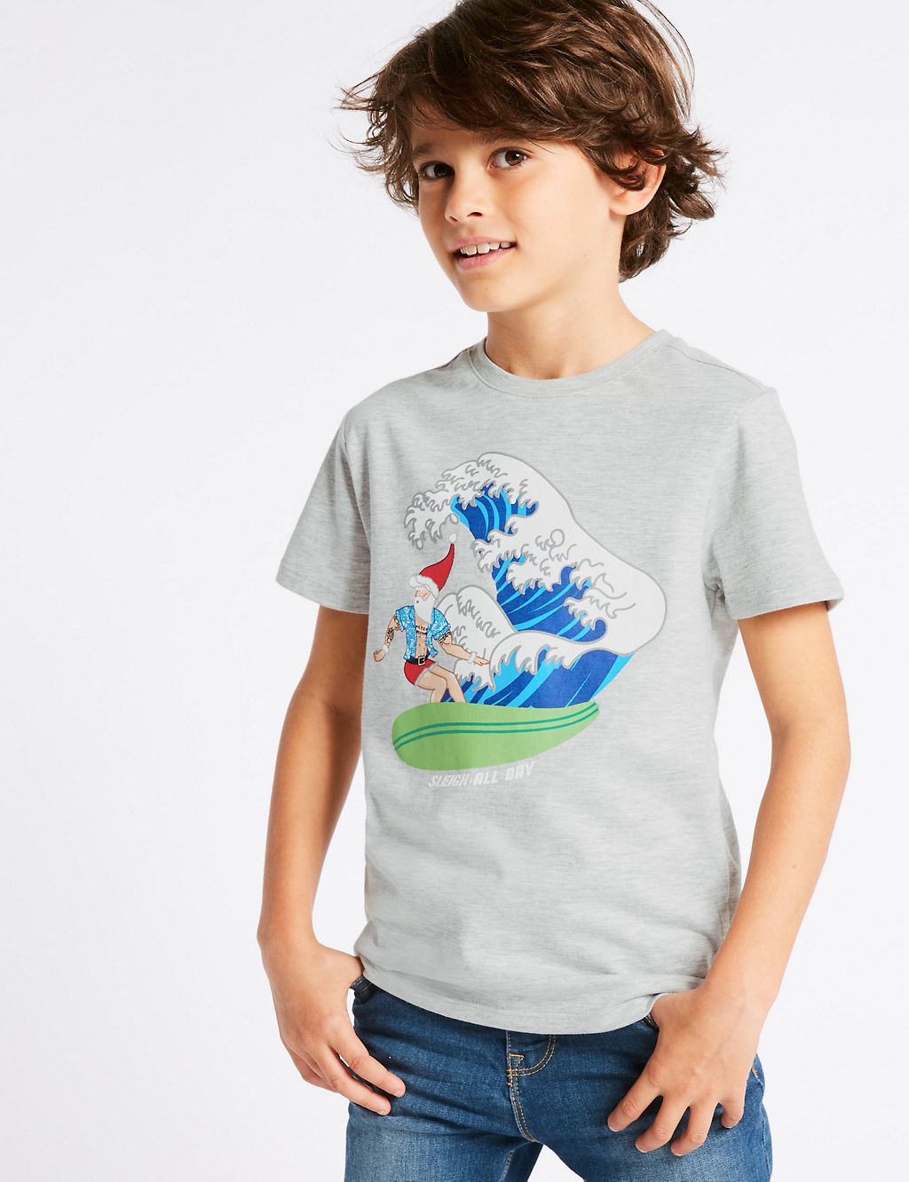 Cotton Rich T-Shirt (3-16 Years) 3 of 3