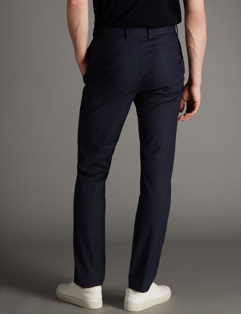 Cotton Rich Tailored Fit Chinos 3 of 3