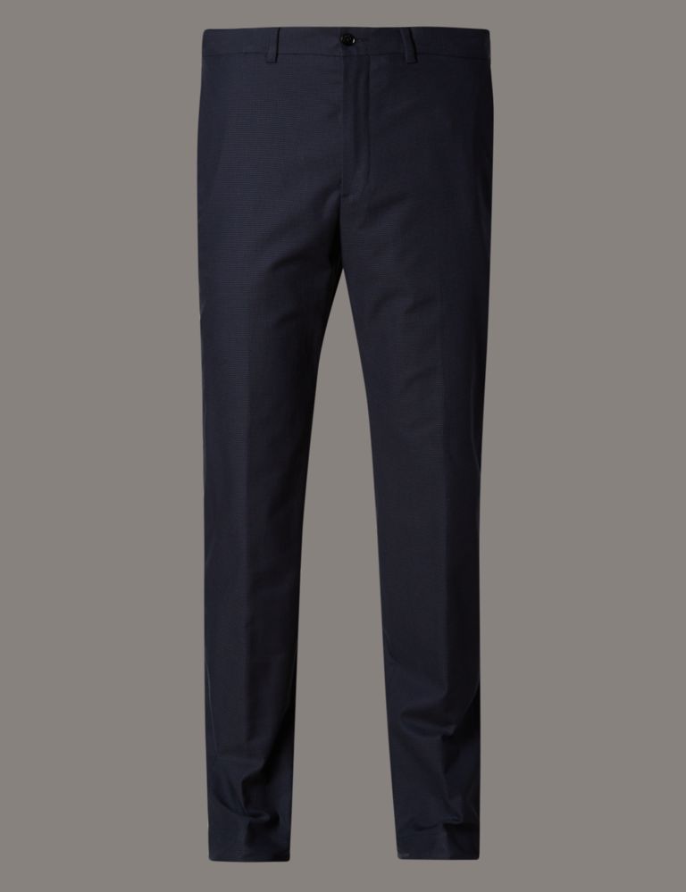 Cotton Rich Tailored Fit Chinos 2 of 3