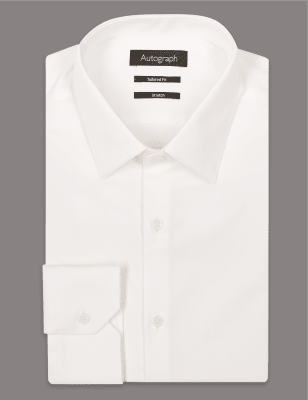 Marks and spencer store tailored fit shirts