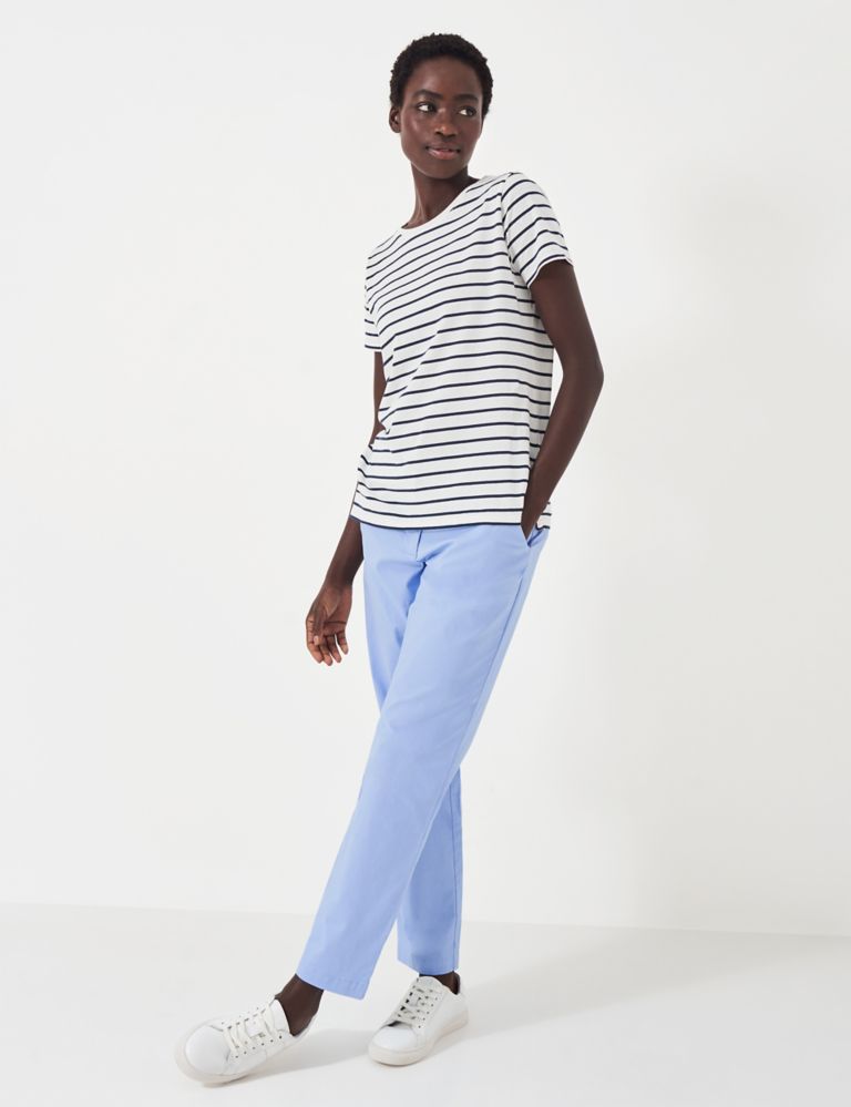 Cotton Rich Tapered Chinos 3 of 5