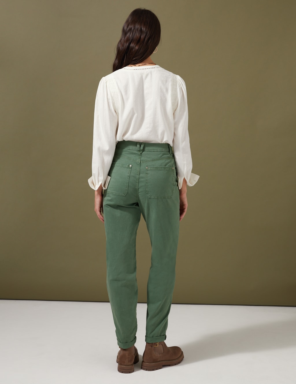 Cotton Rich Tapered Chinos 6 of 6