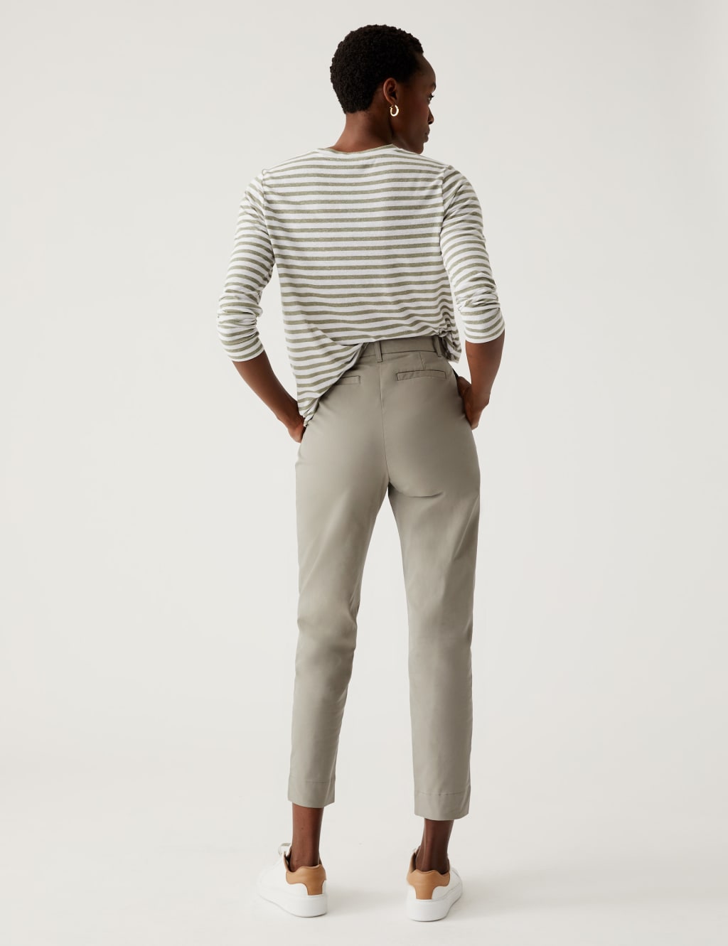 Cotton Rich Tapered Chinos 6 of 6