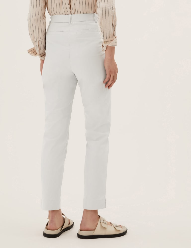 Cotton Rich Tapered Chinos 4 of 5