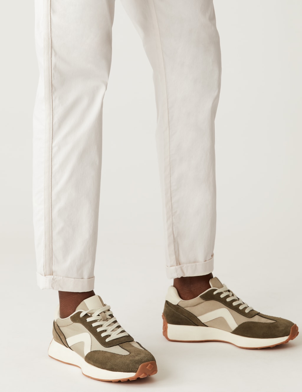 Cotton Rich Tea Dyed Slim Fit Chinos 5 of 6