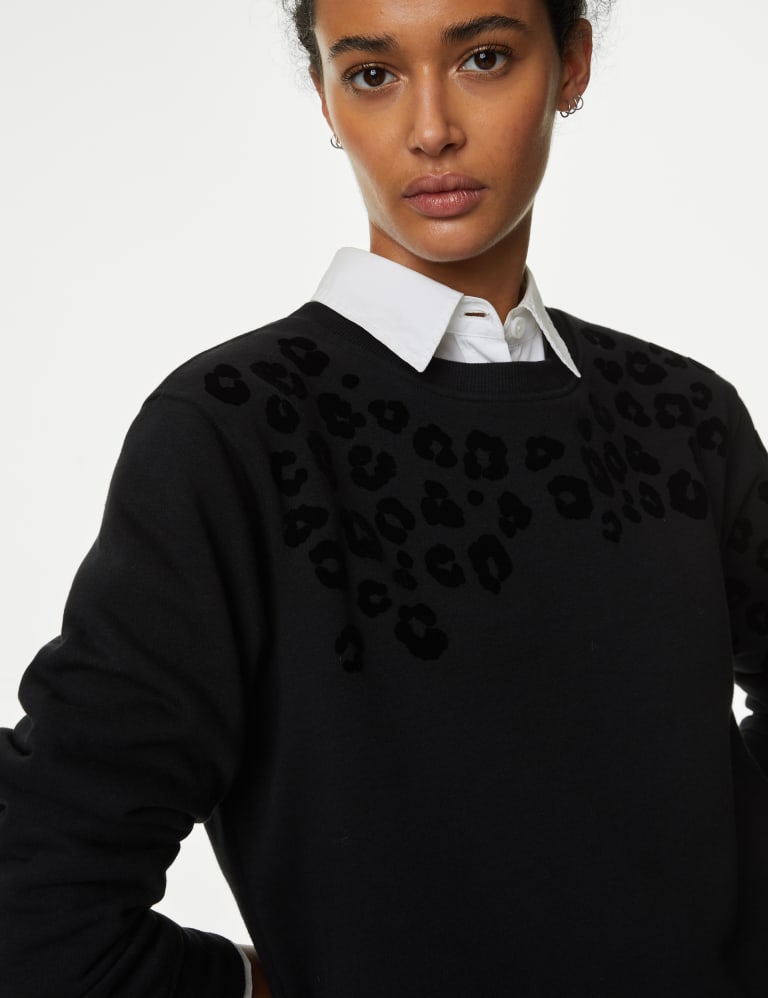 Leopard print jumper store m&s