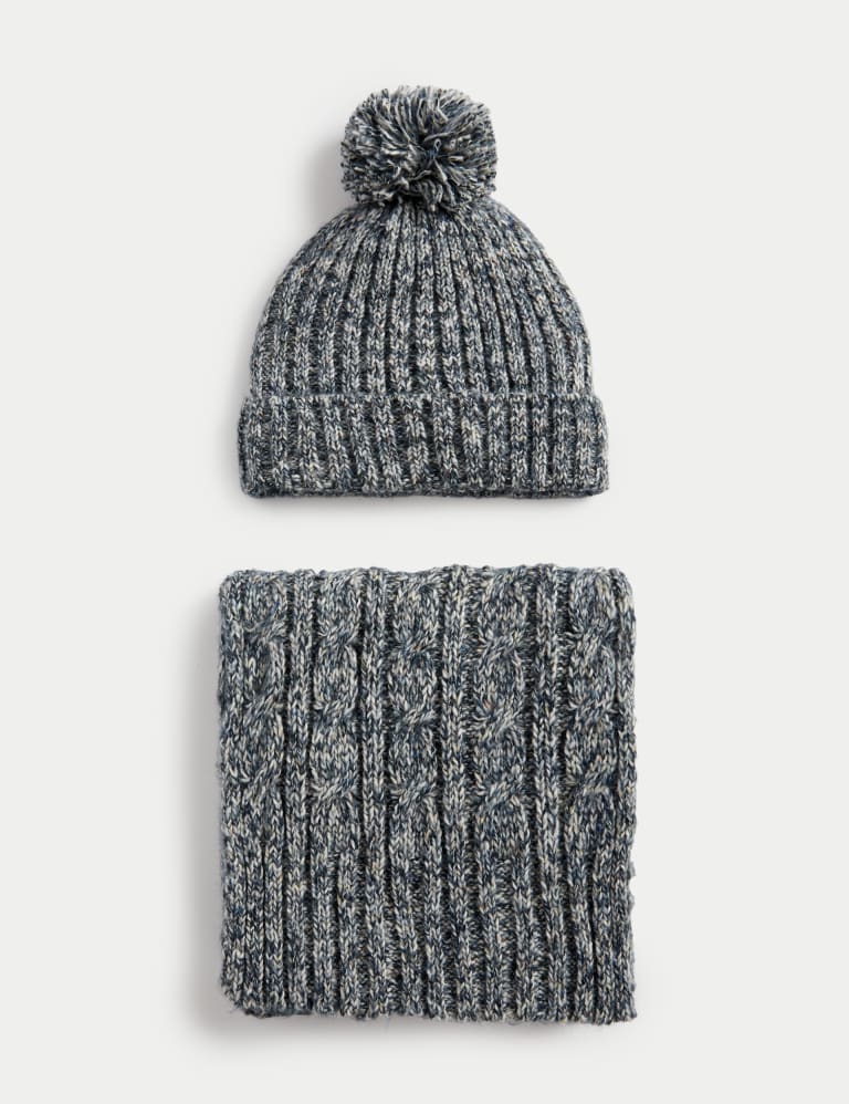 Pure Cotton Trapper Hat, M&S Collection