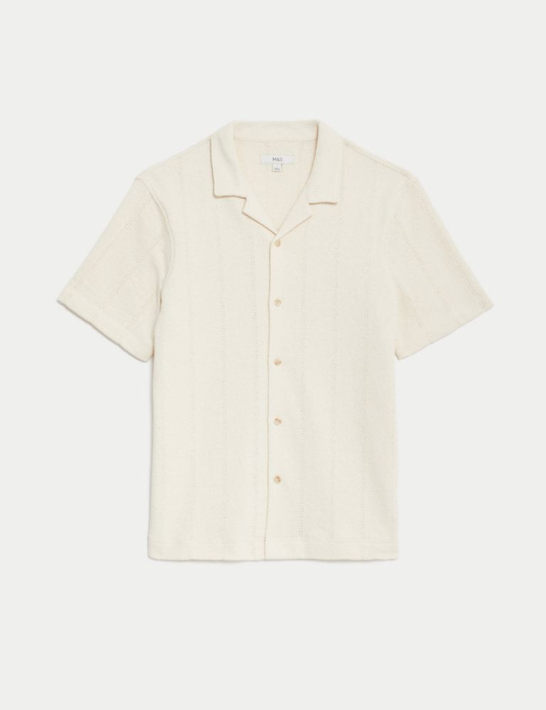 Cotton Rich Textured Shirt 2 of 5