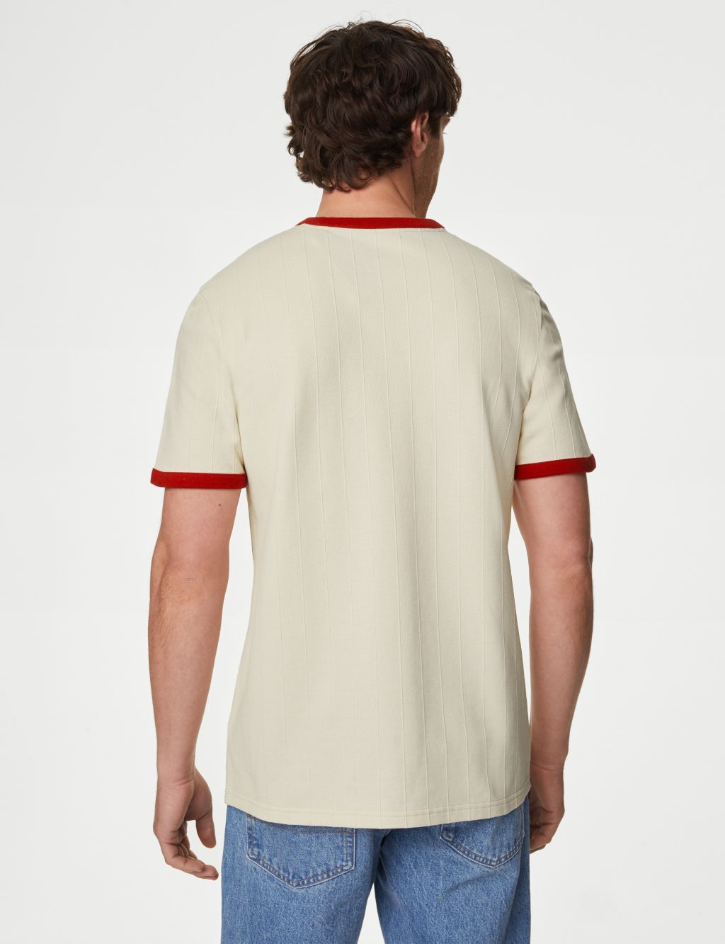 Cotton Rich Textured T-Shirt 5 of 5