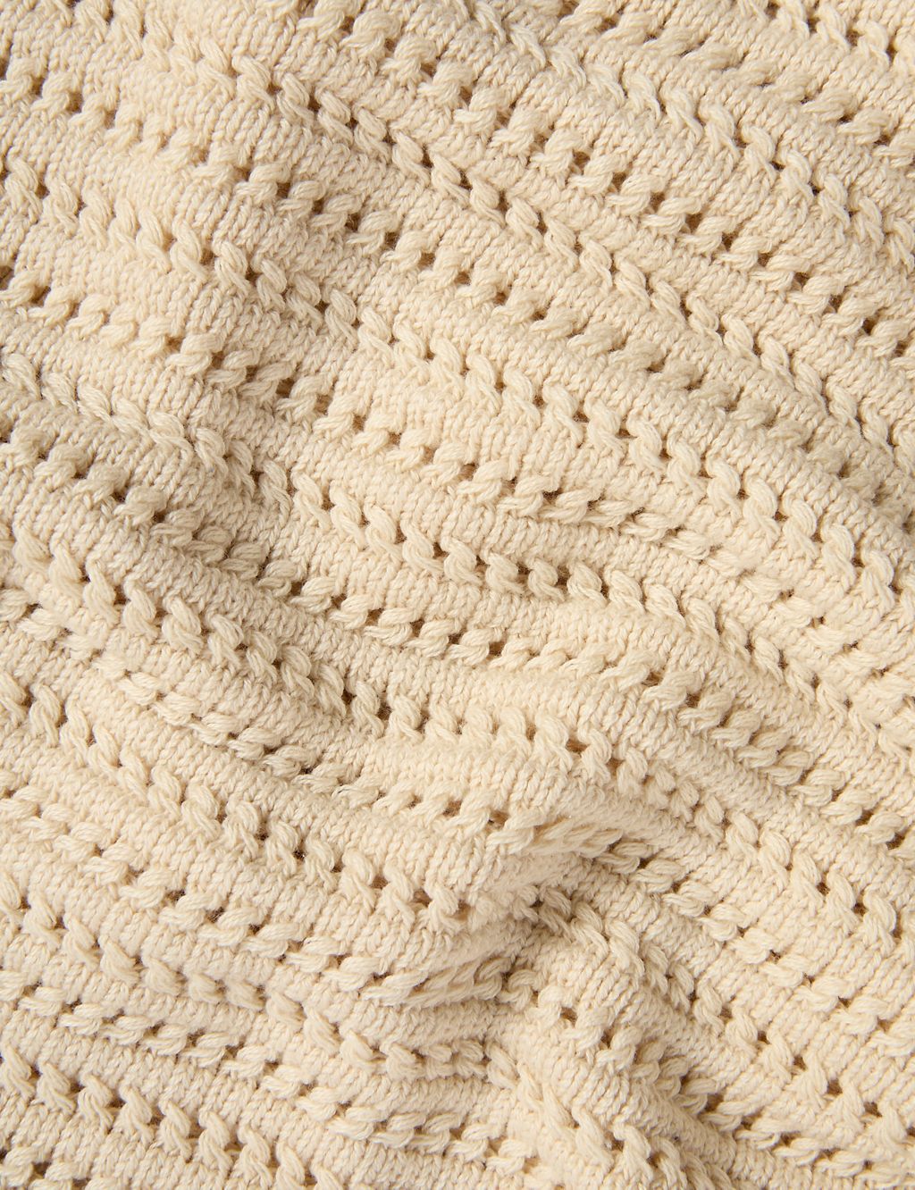 Cotton Rich Textured Tipped Knitted Top 6 of 6