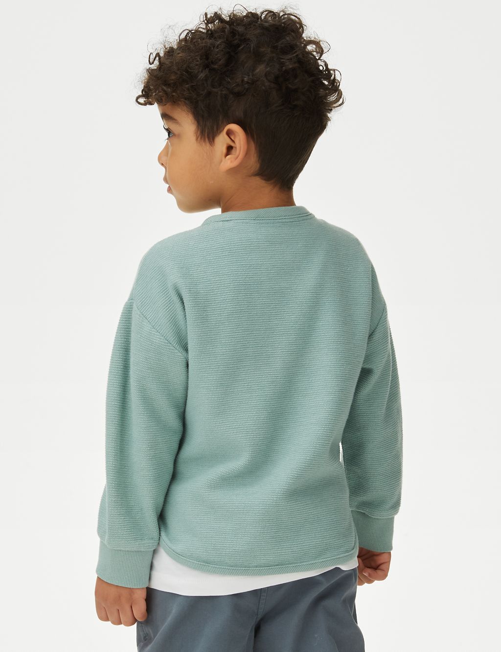 Cotton Rich Textured Top (2-8 Yrs) 4 of 4