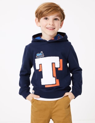 m&s boys hoodies