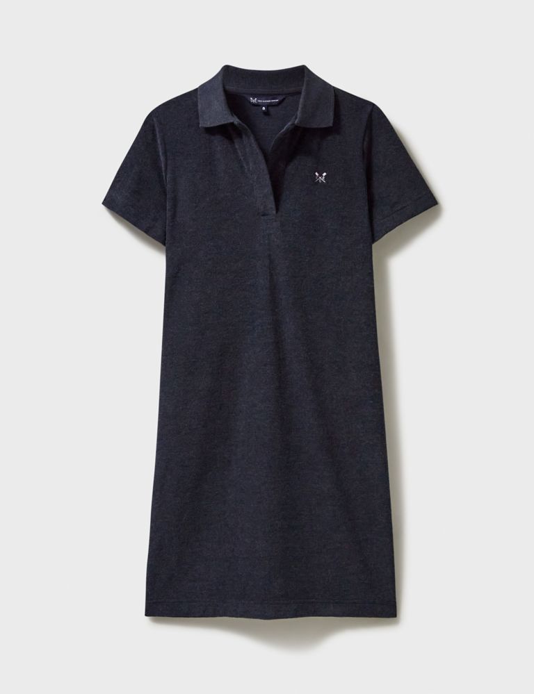 Cotton Rich Towelling Polo Dress 2 of 5