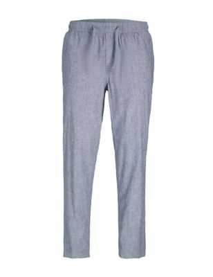 Cotton Rich Trousers Image 2 of 8