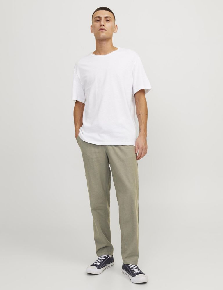 Cotton Rich Trousers 1 of 7