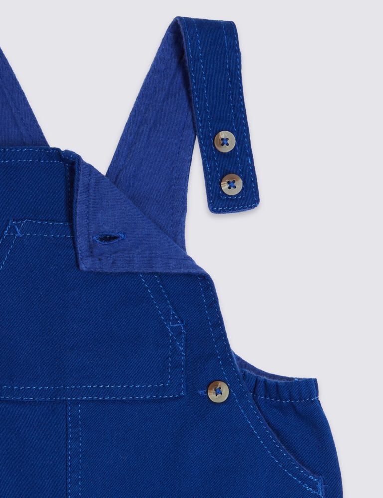 Cotton Rich Twill Dungarees 3 of 5