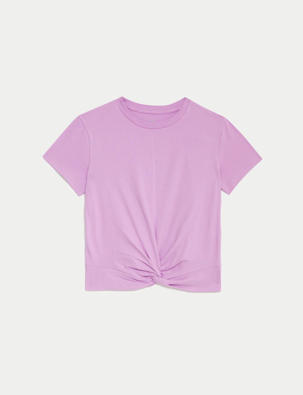 Cotton Rich Twist Front T-Shirt (6-16 Yrs) 1 of 5