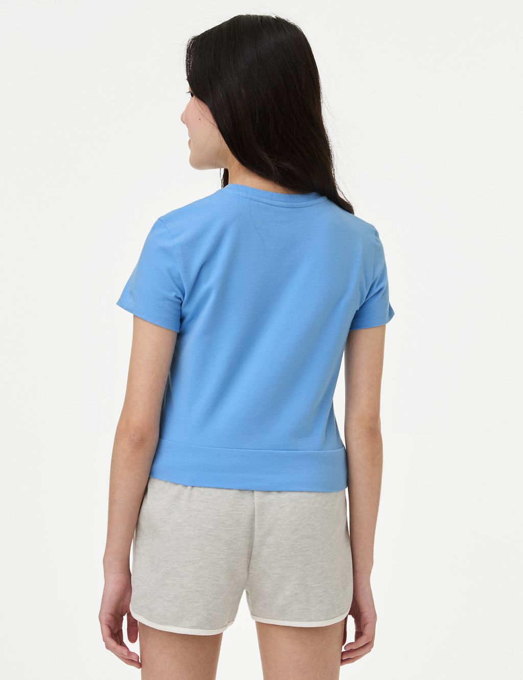 Cotton Rich Twist Front T-Shirt (6-16 Yrs) 4 of 5