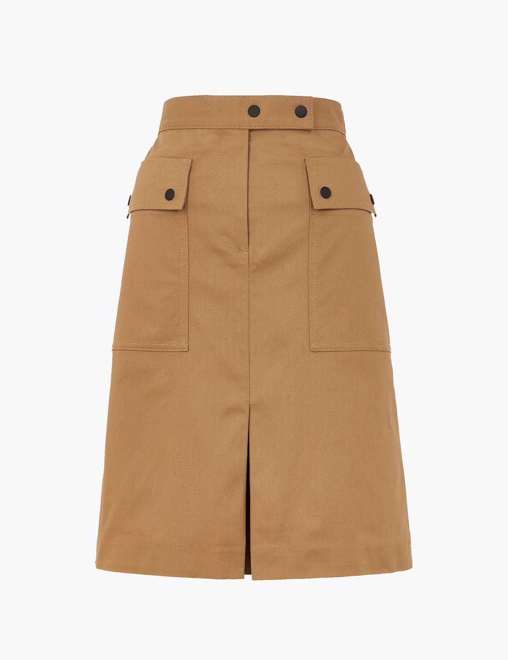 Cotton Rich Utility ALine Skirt M&S Collection M&S