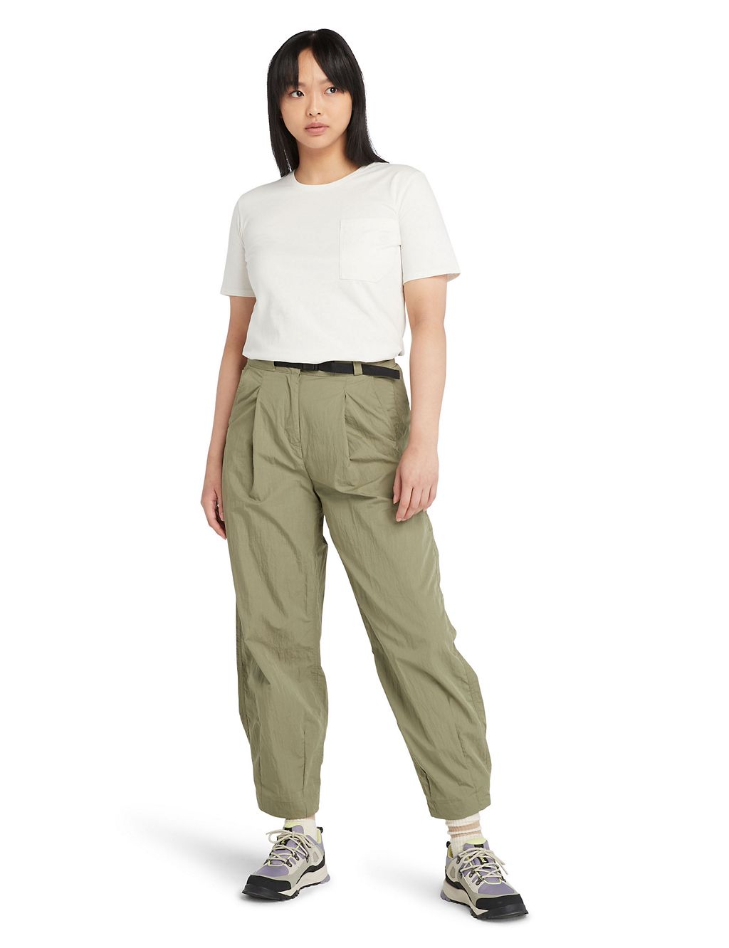 Cotton Rich Utility Balloon Trousers 3 of 4
