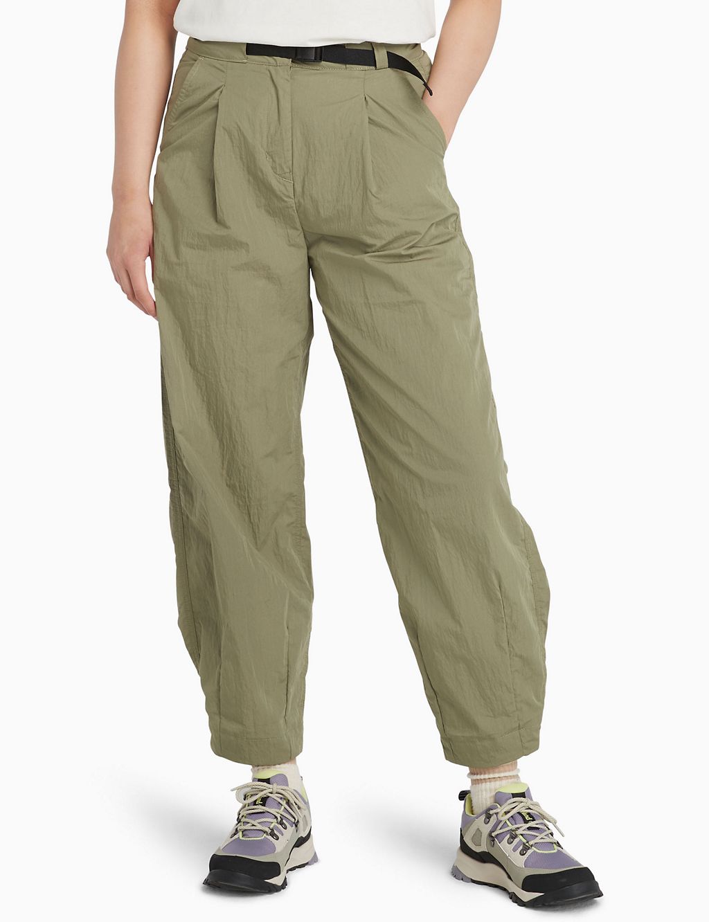 Cotton Rich Utility Balloon Trousers 1 of 4