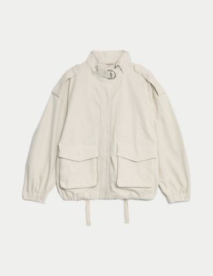 Cotton Rich Utility Jacket Image 2 of 6