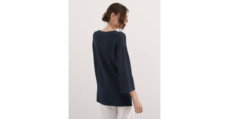 Cotton Rich V-Neck Relaxed Jumper 6 of 7