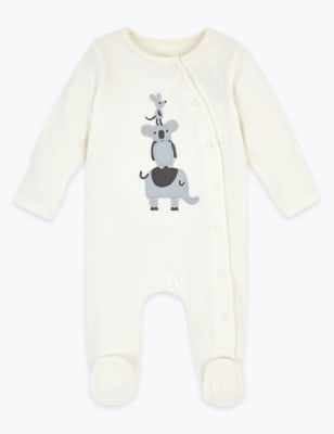 animal sleepsuit